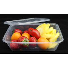 Almacenaje del envase de comida de la microonda, envase de comida, envase de comida plástico disponible con la tapa